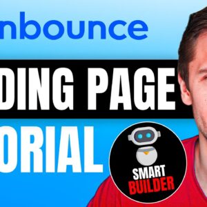 How to Create a Landing Page With Unbounce AI Smart Builder (Step-by-Step)